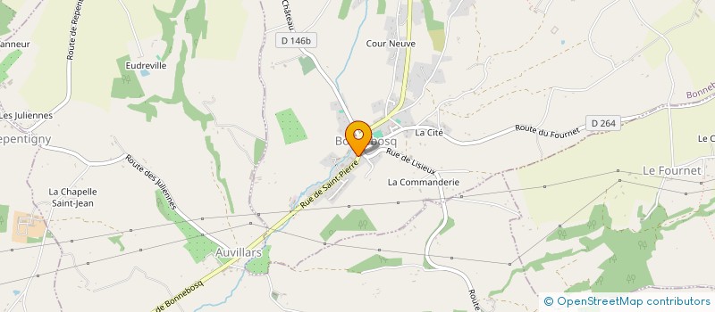 localisation de l'entreprise PONEY&CO  BONNEBOSQ