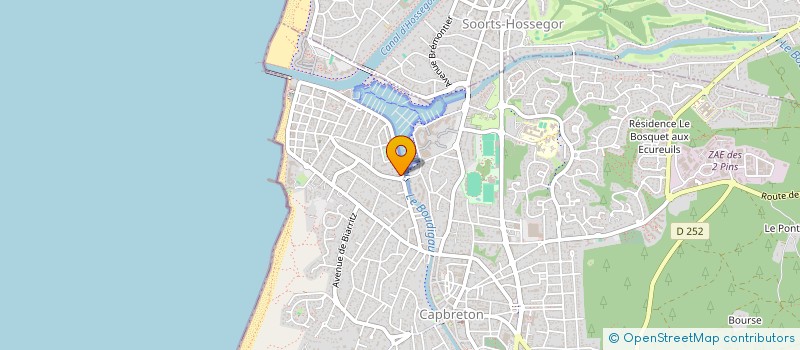 localisation de l'entreprise PONEY ENTERTAINMENT  CAPBRETON