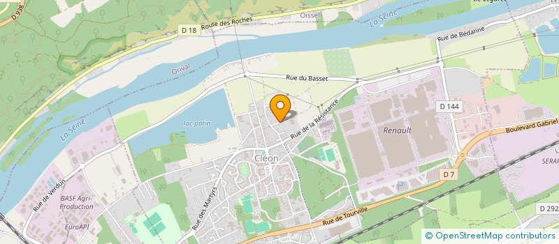 localisation de l'entreprise PONEYS DES BRULINS  CLEON