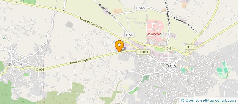 localisation de l'entreprise PONEYS EN FETES à TRETS