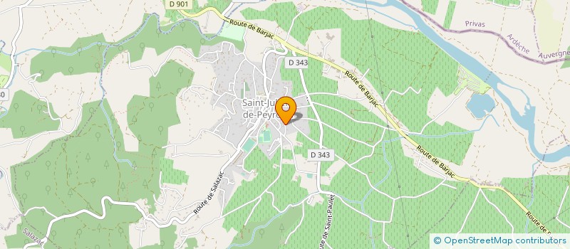 localisation de l'entreprise PONFRIROL  SAINT-JULIEN-DE-PEYROLAS