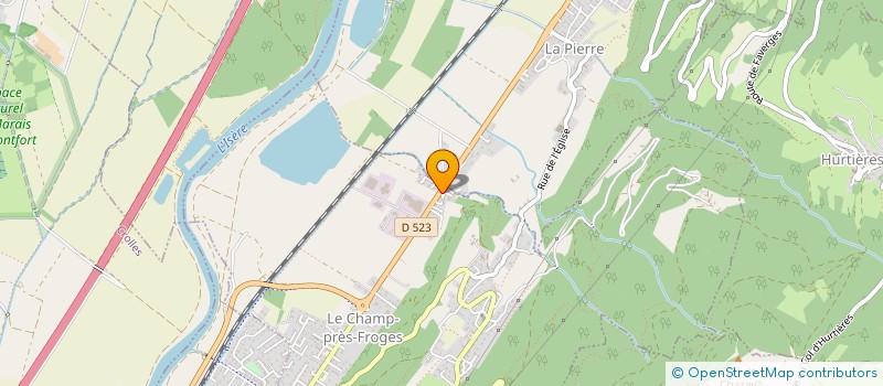 localisation de l'entreprise PONGI INVESTISSEMENT  LE CHAMP-PRES-FROGES