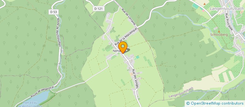 localisation de l'entreprise PONGISTE 79 GUNDERSHOFFEN  GUNDERSHOFFEN