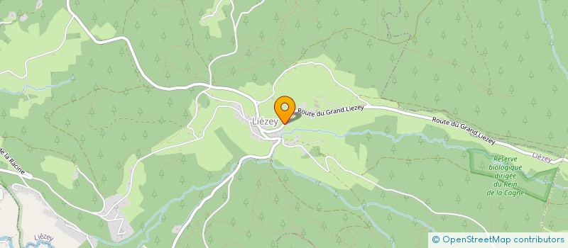 localisation de l'entreprise PONGISTES GEROMOIS  GERARDMER