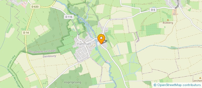 localisation de l'entreprise PONGO  HATTMATT