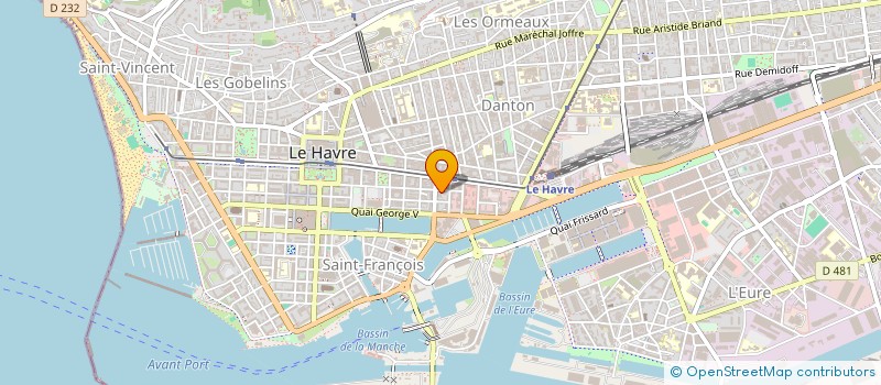 localisation de l'entreprise PONIC SARL à LE HAVRE