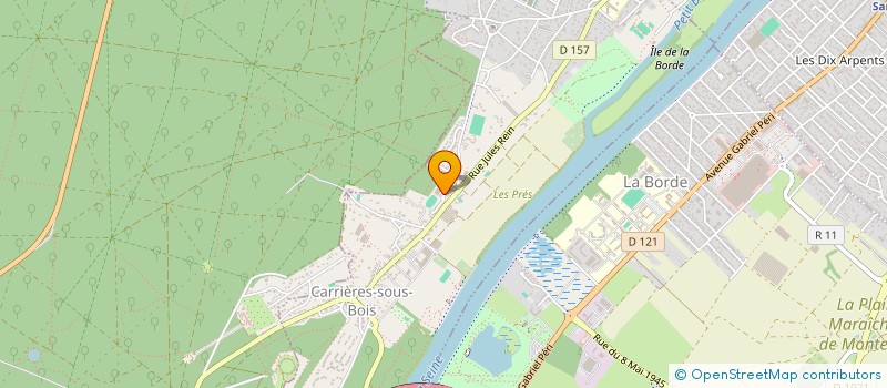 localisation de l'entreprise PONNAT  LE MESNIL-LE-ROI