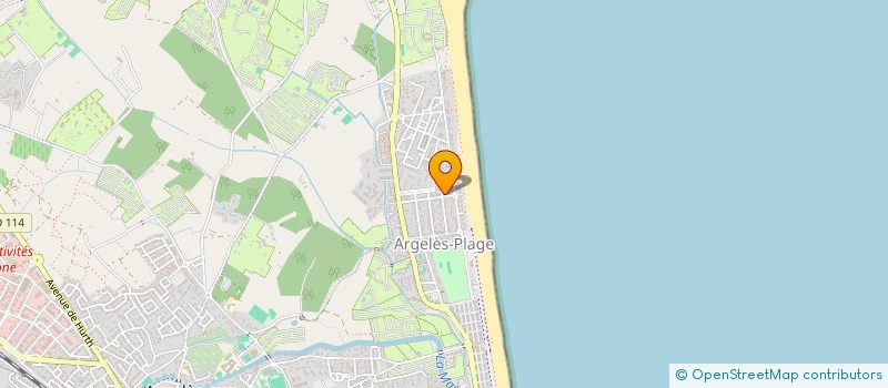 localisation de l'entreprise PONOSIER  ARGELES-SUR-MER