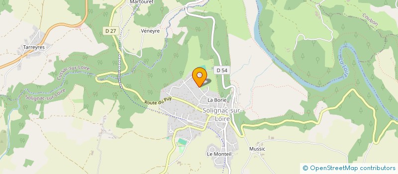 localisation de l'entreprise PONOT GUSTO  LE PUY-EN-VELAY