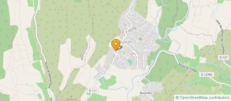 localisation de l'entreprise PONOT-MARQUES  VAILHAUQUES