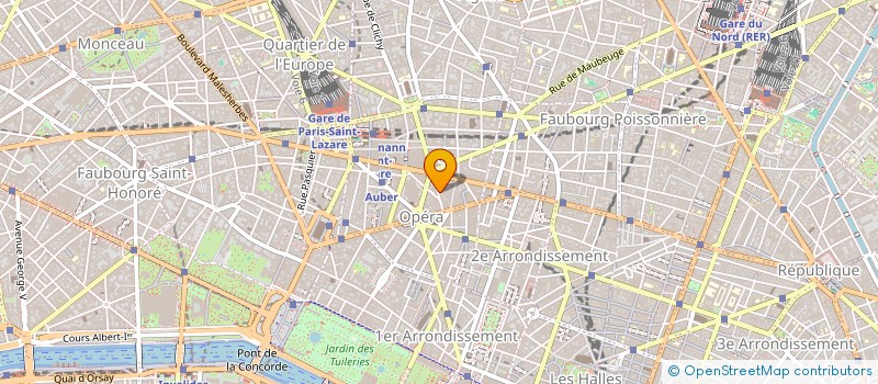 localisation de l'entreprise PONROY NOEL  PARIS