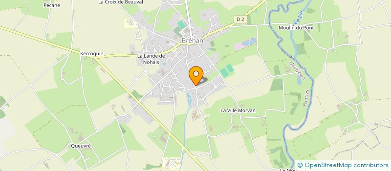 localisation de l'entreprise PONS-ADAM  BREHAN