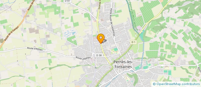 localisation de l'entreprise PONS ETS à PERNES-LES-FONTAINES
