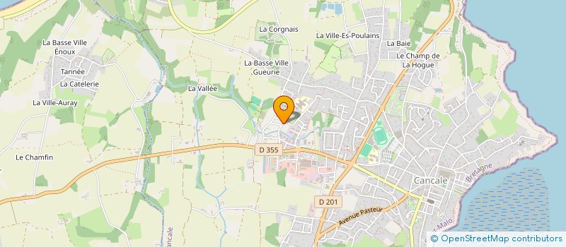 localisation de l'entreprise PONS IMMOBILIER  CANCALE