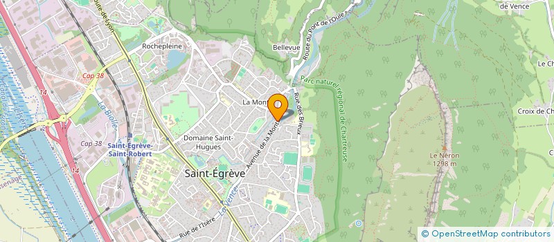 localisation de l'entreprise PONS MGAA  SAINT-EGREVE