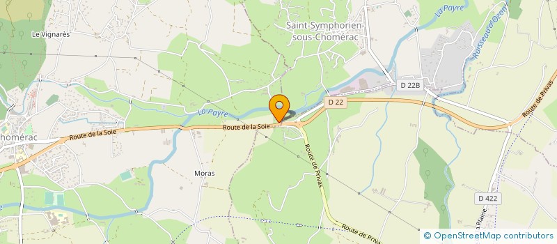 localisation de l'entreprise PONSERRE MENUISERIES à LORIOL-SUR-DROME