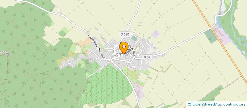 localisation de l'entreprise PONSIN MURAT  CORMICY