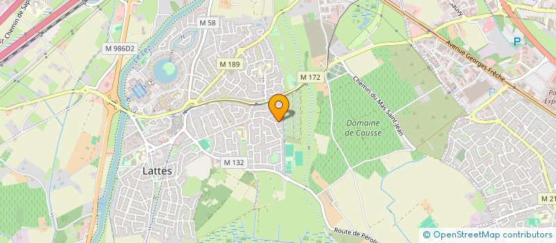 localisation de l'entreprise PONSOT FAMILY à LATTES