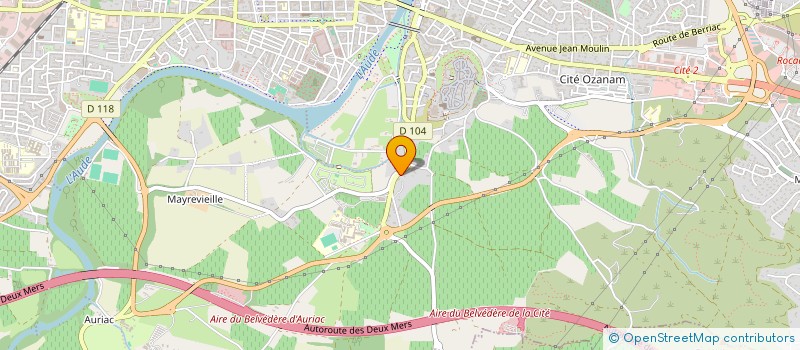 localisation de l'entreprise PONT ACCUEIL TENDRESSE SIDA II à CARCASSONNE