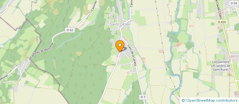 localisation de l'entreprise PONT ADOUR STD  VIC-EN-BIGORRE