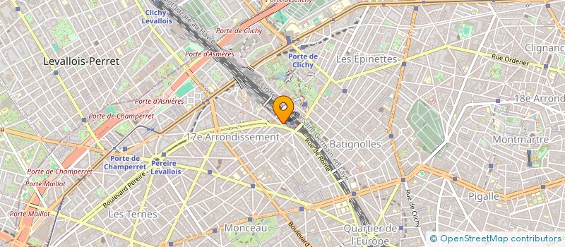 localisation de l'entreprise PONT CARDINET REZO  PARIS