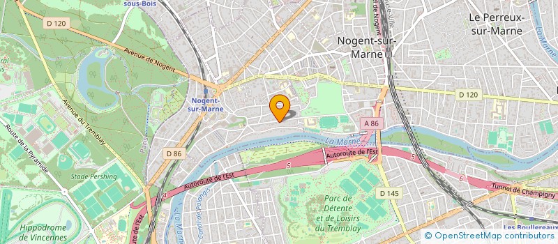 localisation de l'entreprise PONT DE L'ALMA à NOGENT-SUR-MARNE