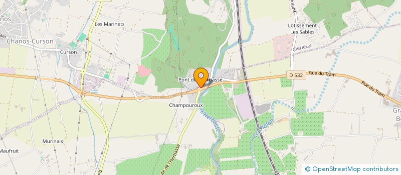 localisation de l'entreprise PONT DE L'HERBASSE  CLERIEUX