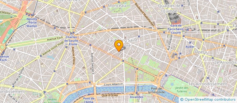 localisation de l'entreprise PONT DE LA CONCORDE  PARIS