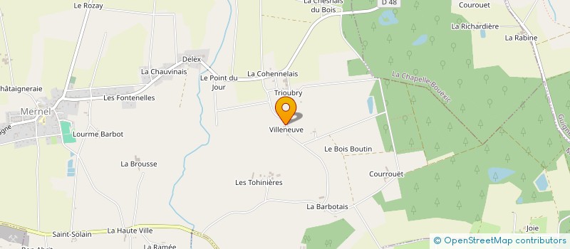 localisation de l'entreprise PONT DU GARD à MERNEL