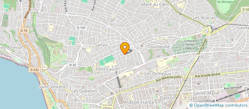 localisation de l'entreprise PONT DU LION à LE HAVRE