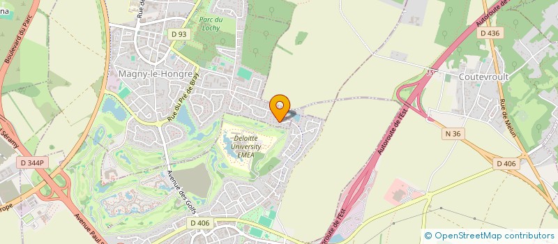 localisation de l'entreprise PONT MARIE  MAGNY-LE-HONGRE