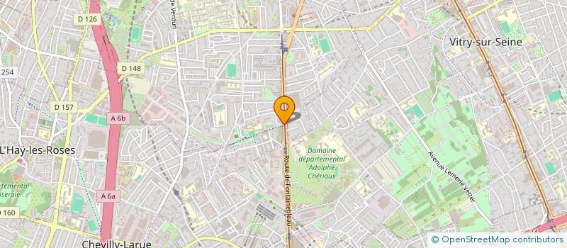 localisation de l'entreprise PONT NEUF  VILLEJUIF