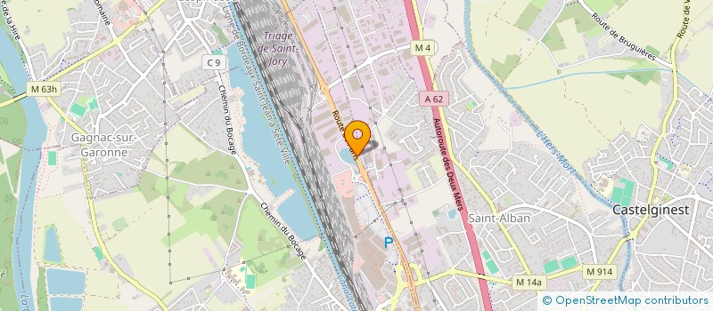 localisation de l'entreprise PONT SOCIAL FRANCO-AFRICAIN  FENOUILLET