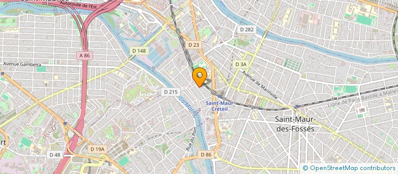 localisation de l'entreprise PONTA DO SOL à SAINT-MAUR-DES-FOSSES