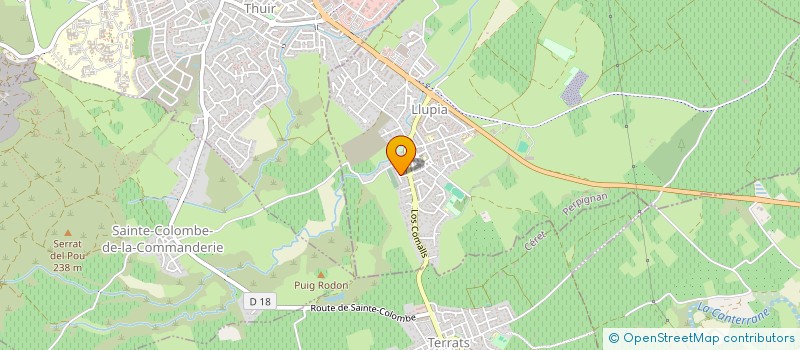 localisation de l'entreprise PONTAC IMMOBILIER  LLUPIA