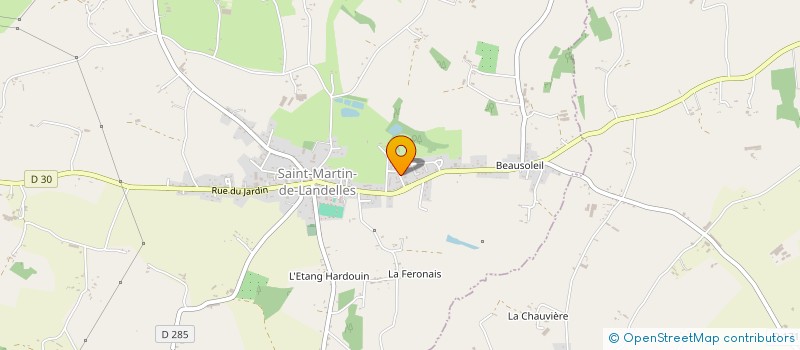 localisation de l'entreprise PONTAIS FILS  SAINT-HILAIRE-DU-HARCOUET