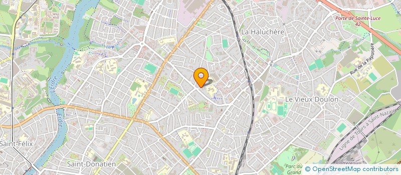 localisation de l'entreprise PONTAQ à NANTES