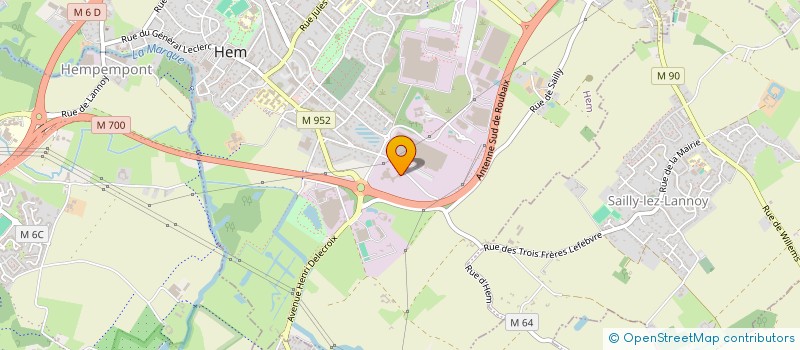 localisation de l'entreprise PONTARLIER IMMO  LEZENNES