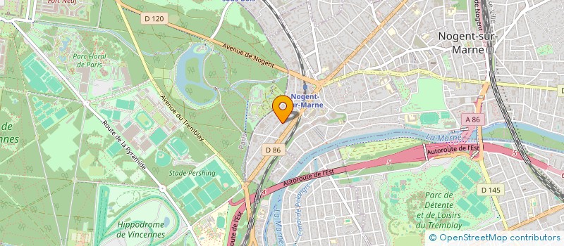 localisation de l'entreprise PONTAULT à NOGENT-SUR-MARNE