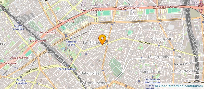 localisation de l'entreprise PONTCHATEAU ET CASTETS  PARIS