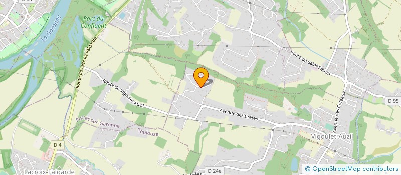 localisation de l'entreprise PONTDUBOIS REST  AUZEVILLE-TOLOSANE