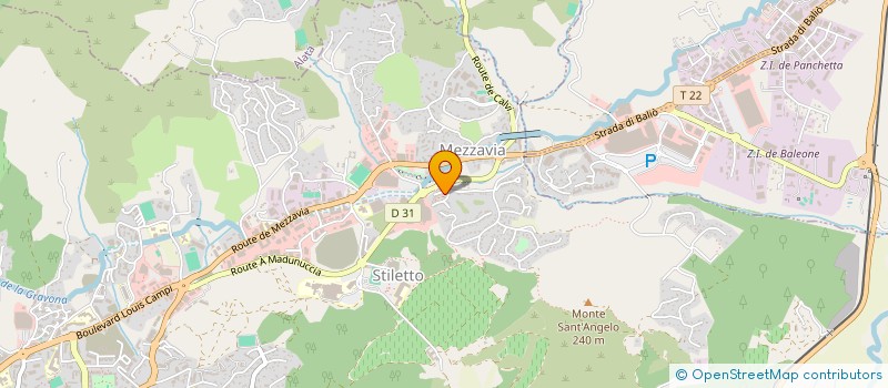 localisation de l'entreprise PONTE BONELLO à APPIETTO