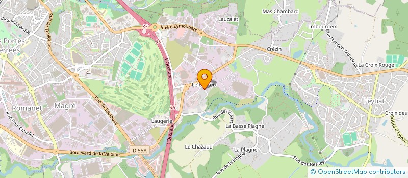 localisation de l'entreprise PONTEIX DEVELOPPEMENT à FEYTIAT
