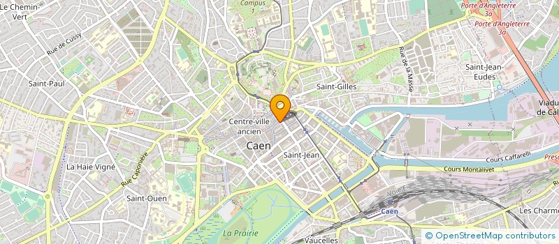 localisation de l'entreprise PONTFREMY à CAEN