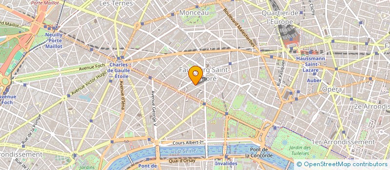 localisation de l'entreprise PONTHIEU RETOUCHES  PARIS