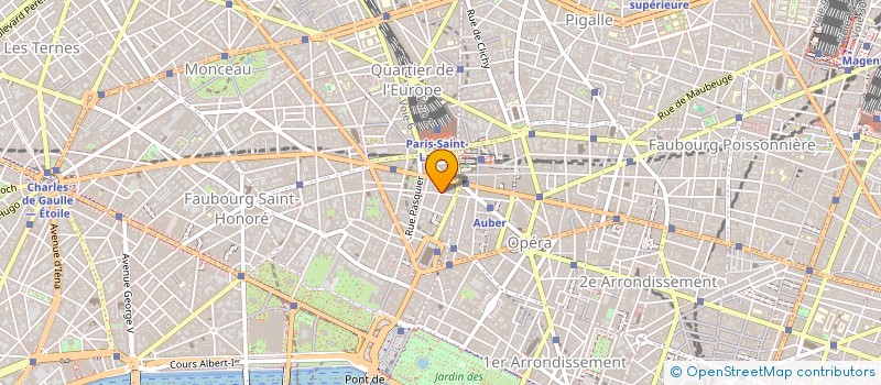 localisation de l'entreprise PONTHOREAU CONSULTING  PARIS