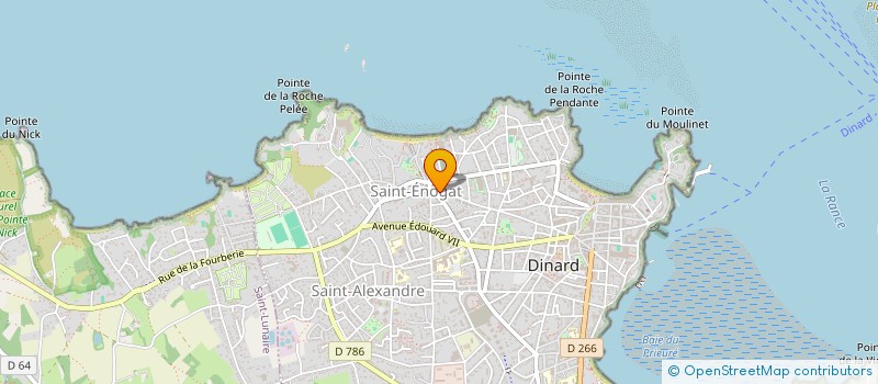 localisation de l'entreprise PONTHUAL HOLDING  DINARD