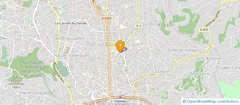 localisation de l'entreprise PONTI CANIVEZ INDIVISION à CANNES