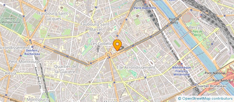 localisation de l'entreprise PONTICELLI FRERES à PARIS