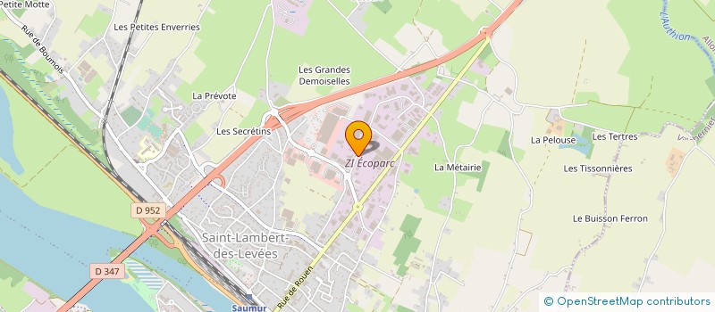 localisation de l'entreprise PONTICELLI PREFABRICATION SERVICES à SAUMUR